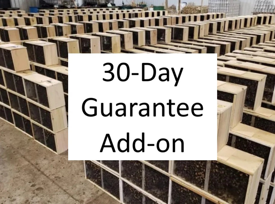 30-day guarantee for Package Bees